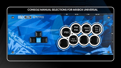 How to connect different consoles with Mixbox Universal controller in manuel mode