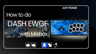How to do Dash EWGF in tekken 8 with Mixbox / Keyboard / leveless controller?